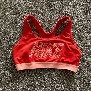 Size small Nike running sports bra